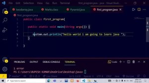 how to fix error: "package system does not exist " java program error.