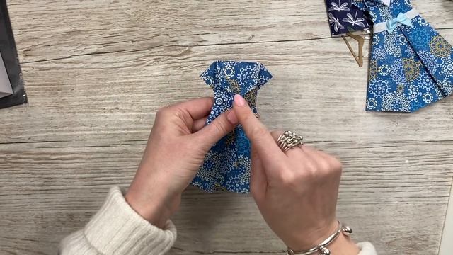 Wardrobe Box Card with Pretty Origami Dresses! ? смотреть онлайн