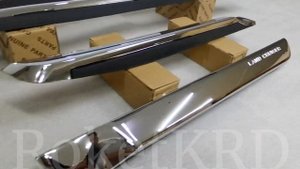 Молдинги Toyota Land Cruiser 200 2016г Хром