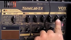 VOX AC-30 on Tonelab EX CLEAN SOUND Guitar Patches