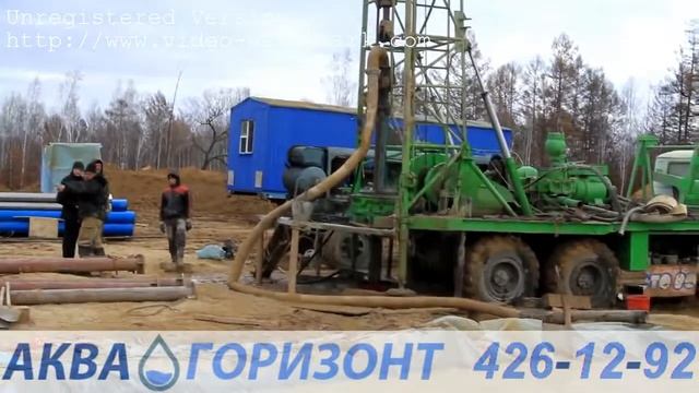 Бурение промышленной скважины с обратной промывкой new