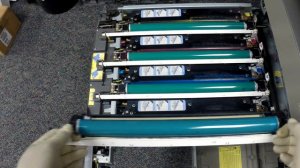 HOW TO CHANGE DRUM UNIT ON THE CANON IR ADVANCE C5030/C5035/C5045/C5051