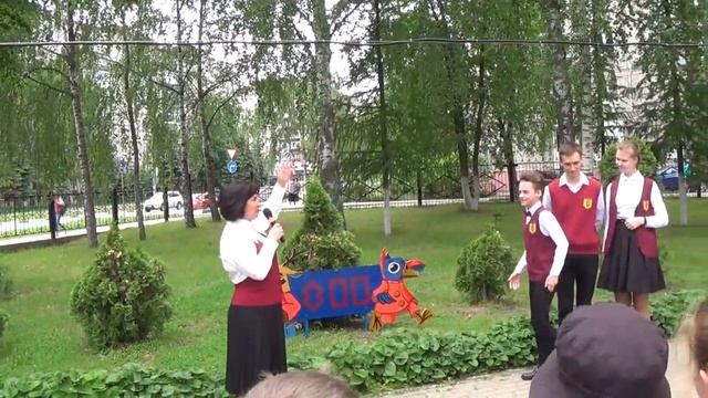 #Нижний800, открытие арт-объекта, лицей № 82, Нижний Новгород смотреть онлайн