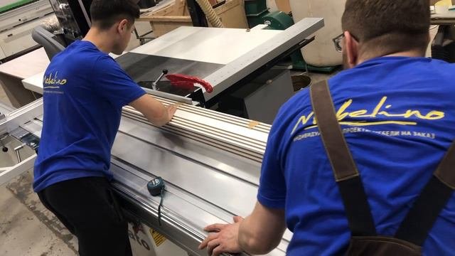 Изготовление пилястр и фасадов в компании Мебелино
