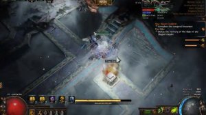 [POE 3.17] Occultist Death Aura VS MAP Delirious 80%