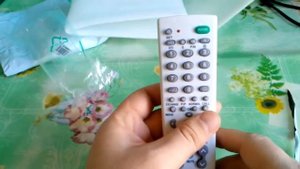 Посылка из Китая - Универсальный пульт ДУ + Как настроить универсальный пульт.