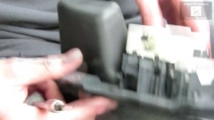 Замена ламп(цвета) в часах Рено Меган