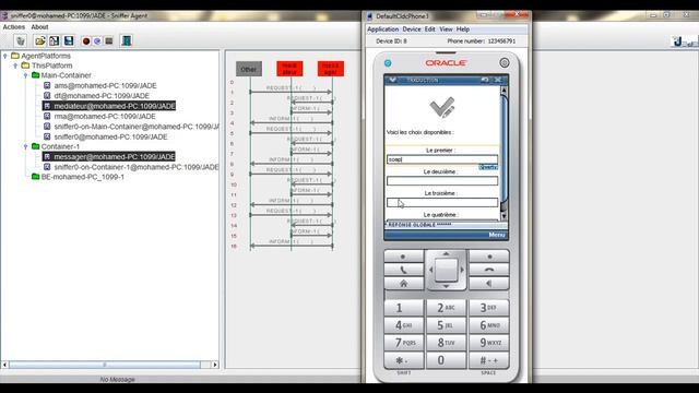 Mobile application using M.A.S (Multi Agents System). смотреть онлайн