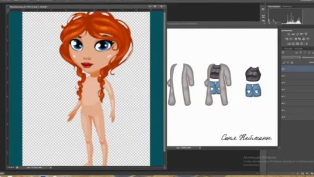 Процесс фотошопа I Создаю аватара смотреть онлайн