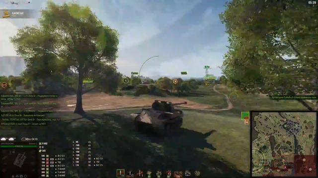 Линия фронта WoT. Имбовая позиция на 13000 урона. Точка "А" в Защите