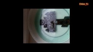 Чистка креста уксусом и солью!