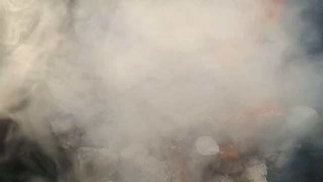 КАВАРМА в казане на костре