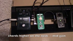 Ibanez TS808HW Tube Screamer vs Mooer Green Mile overdrive pedals