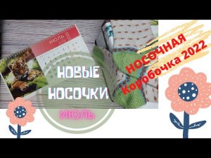 Носочки из красивой носочной пряжи от Seam