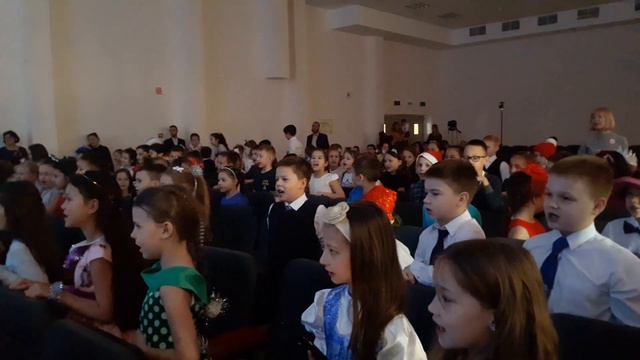Новогоднее выступление - Лицей 160