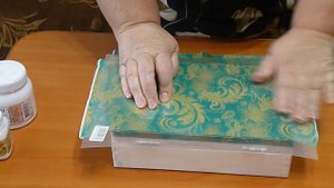 Декупаж коробки бумажными салфетками / Мой первый опыт