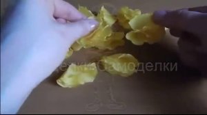 Как сделать Гвоздику из ткани. Мастер класс.