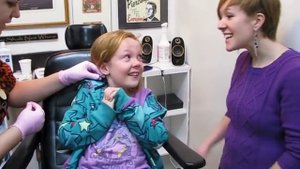 Ears Pierced At 7 "Luna your Bleeding Purple"