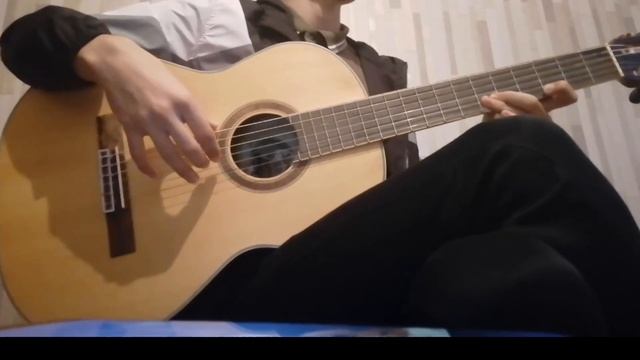 Дидюля"словно ветер в степи" на гитаре COVER. смотреть онлайн