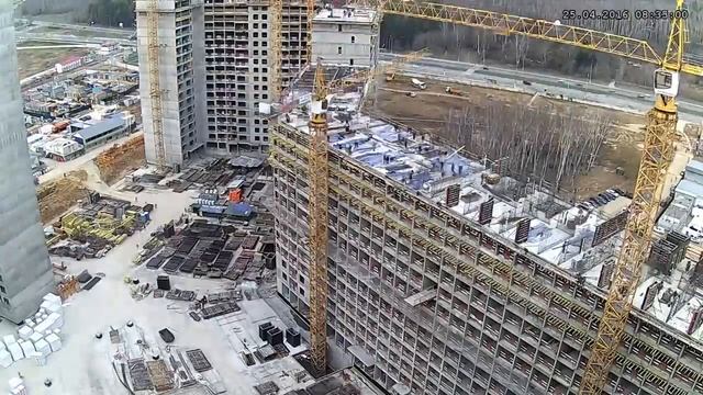 25.04.2016 Камера 3. ЖК "Эталон-сити". День за минуту. смотреть онлайн