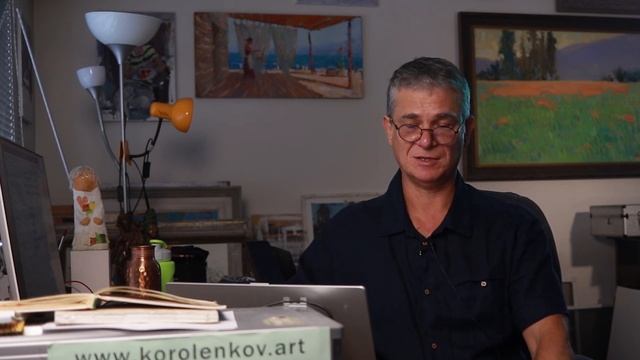 1343 НАРЯДНАЯ ЖИВОПИСЬ _ художник Короленков смотреть онлайн