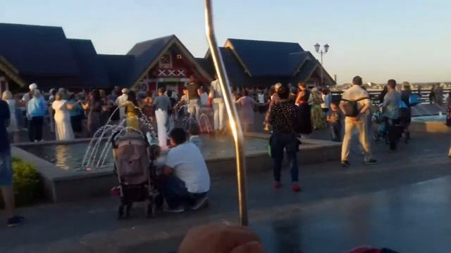 Казань,Татарстан - красивая по Европейски Кремлевская набережная