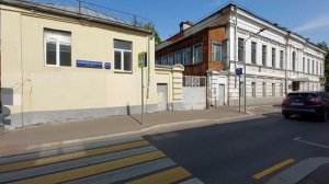 Прогулки по Москве.От Таганки по переулкам. Часть 1. По Большому Дровяному переулку.Дом Татарниковы