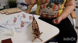 Конструктор самолёт АН-2 из дерева. ✈