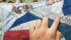 Лоскутная сумка | Урок 2 | Боро | Мозаика из ткани