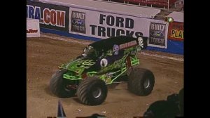 Freestyle Grave Digger Monster Jam World Finals 2003