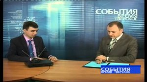 Беседа в студии с инженером тверского радиотелецентра Александром Стрельцовым о цифровом телевещании