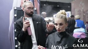 Мастер-класс по объемной укладке бренд-партнера  Егора Лондона