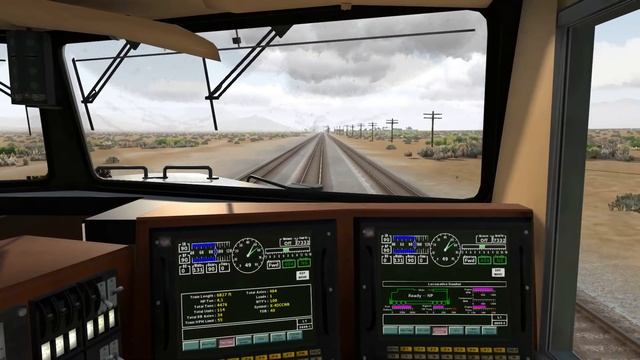 Утренний наливной ► Run 8 Train Simulator ◄ X-RICCNB, Mojave, Barstow, Needles смотреть онлайн