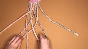 Плетение 7 шнурами // DIY Трендовый ремень