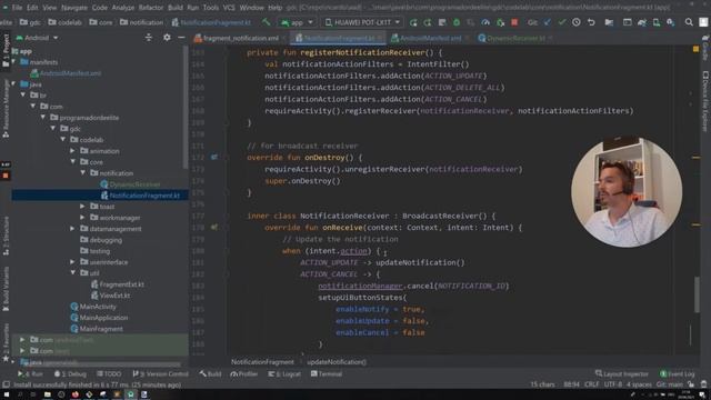 ✔️COMO USAR BroadCastReceiver Android [PASSO A PASSO] Notificações, Actions, Tarefas Background смотреть онлайн
