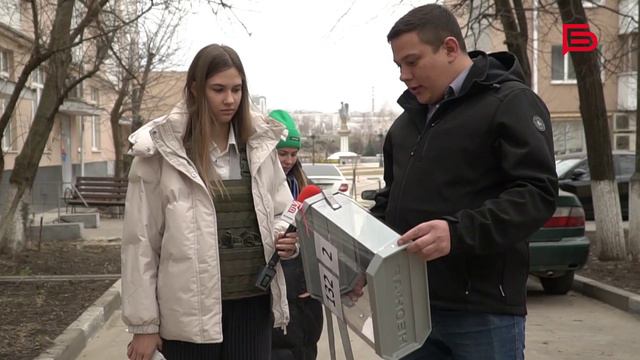 Белгородцы проявляют гражданскую позицию, даже если не могут самостоятельно прийти на участок