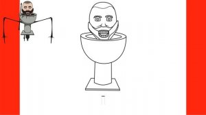 How to Draw Spider Skibidi Toilet