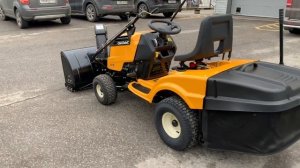 Минитрактор CubCadet LT3 PR105 с шнекороторным снегоуборщиком