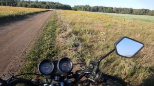 ЗАБЛУДИЛСЯ в ЛЕСУ на МОПЕДЕ АЛЬФА! ЗАЕХАЛ на МОТОЦИКЛЕ В ЛЕС! Мопед альфа покатушки по полям и леса