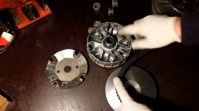 Как работает вариатор со смазанными роликами. смотреть онлайн