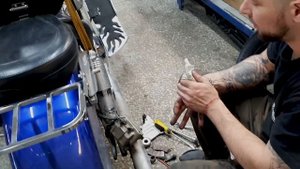 #19 Honda VTX 1800 || Меняем заднюю покрышку в Санкт-Петербурге || Стёр колесо до железного корда |
