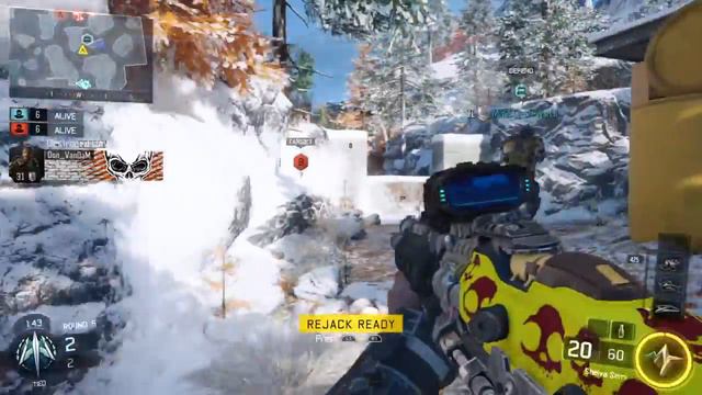 CoD: BO3 Beta Gameplay - Search and Destroy on Stronghold with Rejack and Sheiva смотреть онлайн