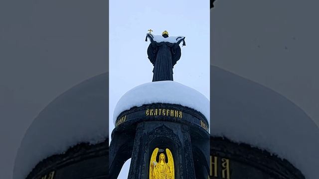 Памятник Святой Великомученице Екатерине. Краснодар.