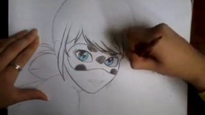 Как нарисовать Леди Баг.