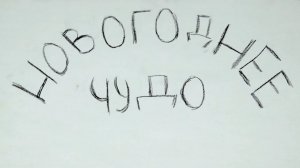 Мультфильм  "Новогоднее чудо"