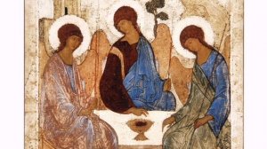 Икона "ТРОИЦА" Социокультурные истоки. 5класс