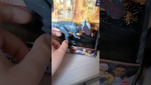 распаковка стигимолоха Мир Юрского периода от mattel