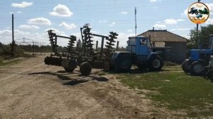 Дополнительный вентилятор на Тракторе  Т 150 ⚫Подготовка Дисковка подсолнуха ✅