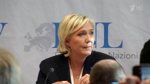 Лидер французского "Национального фронта" Марин Ле... что Евросоюз уже умер, просто об этом не знает