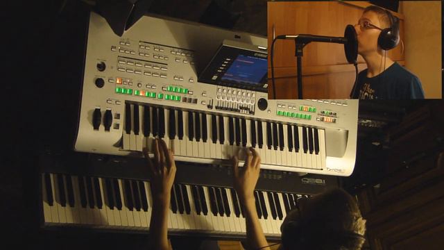 Mateusz Woźniak- Z dwojga ciał (Andrzej Piaseczny) Yamaha Tyros 3 , Alesis QS 8.1 HD смотреть онлайн